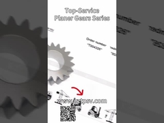 Czarne stalowe budowlane koparki podróżne lub huśtawkowe sprzęt planetarny do napędu silnika hydraulicznego