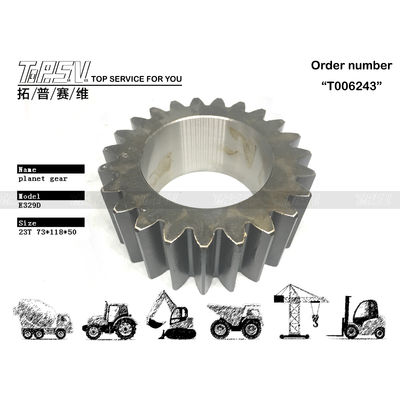 169-5593 E325C Excavator Travel 3 Stage Planetary Gear with View Image Numer zębów i technika kucia