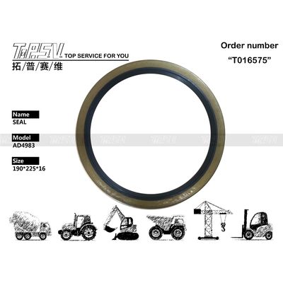 4411143 Wysoka wytrzymałość ZX120 Ekskawator Swing Seal AD4983 Hydraulic Seal Kit Hydraulic Motor Drive System