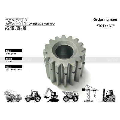 Wysokiej precyzji PC30-2 Ekskawator Podróż 2 Stopnia Sun Gear