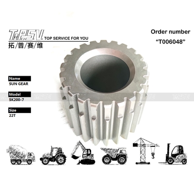 Wysokiej Precyzji SK200-7 Koparka Podróż 2 Stopnie Zestaw Słoneczny Łatwe do zainstalowania