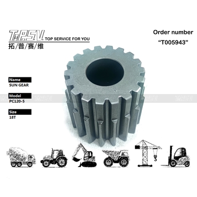 203-27-53310 PC120-5 Podróż 2 stopnia Sun Gear Motor z systemem przesyłu koparki