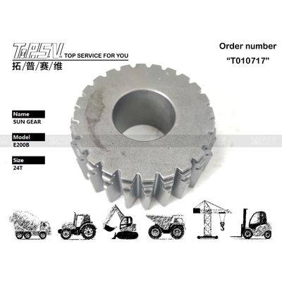 096-0583 Maszyna do koparki Używana Koparka E200B Przekładnia jezdna 2-stopniowa Słoneczna w kolorze czarnym