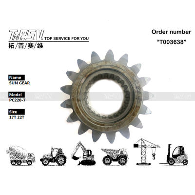 206-26-71410 Wysoka wytrzymałość PC220-7 Koparnia huśtawka 1 etap Gniazdo słoneczne Łatwa instalacja Utrzymanie z wygodnym olejem zębatym