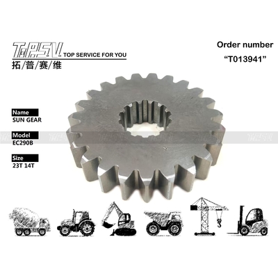 SA7117-38371 Stalowa przekładnia słoneczna 1 stopnia do jazdy koparki EC290B o wysokiej trwałości, do dostosowania i w trwałych rozmiarach