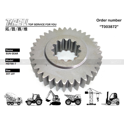 Stalowy HD700-7 Koparnik Swing 1 Stage Sun Gear Hydraulic Motor Drive Kompatybilny z wieloma modelami koparek