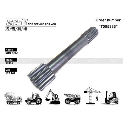 Wykonano przekładnię słoneczną 1 stopnia napędu jazdy koparki SY485 z napędem silnika hydraulicznego