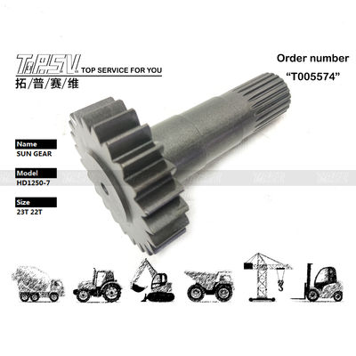 Wysoka wytrzymałość HD1250-7 Excavator Travel 1 Stage Sun Gear dla długotrwałej maszyny wykopalniczej