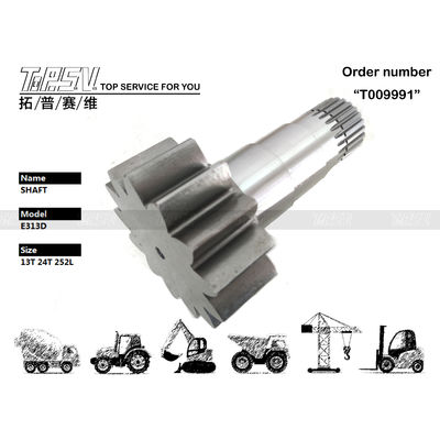 353-0539 Wysokiej Trwałości Inny Wałek Zębaty Obrotu Koparki E312D ze Zdjeciem i Obróbką Cieplną