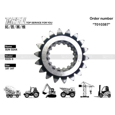XKAQ-00456 Olej przekładniowy konserwacja R335-9 Koparka obrotowa 1 stopień Słoneczna skrzynia biegów Wytrzymały, trwały komponent Odpowiedni do koparek hydraulicznych Zamiennik