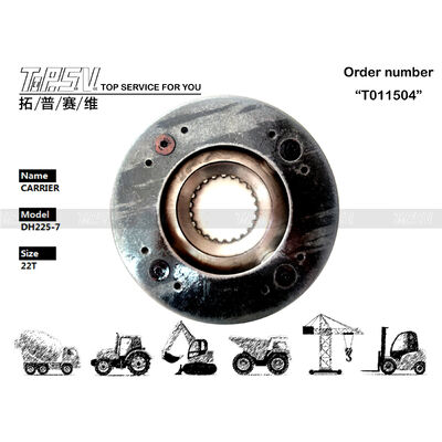 100502-00001 Czarny DH225-7 Ekskavator Swing 1 Stage Carrier Featuring Gear Meshing Installation Przystosowany do ciężkich maszyn Trwały i długotrwały