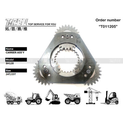 SH120A1 Ekskawator Swing 1 Stage Carrier ASSY Części do exkawatora Swing Drive Części zamienne