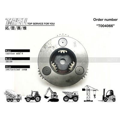 ZX120 Ekskawator Swing 2 Stage Carrier ASSY Części do exkawatora Swing Drive Części zamienne