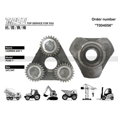 PC60-7 Koparki Swing 2 Stage Carrier ASSY Części do zwojowych napędów Koparki części zamiennych