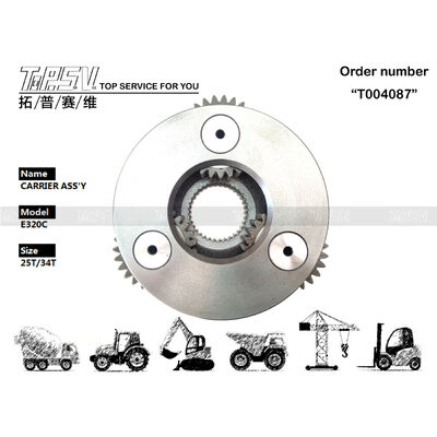 E320C Ekskawator Swing 2 Stage Carrier ASSY Części do exkawatora Swing Drive Części zamienne