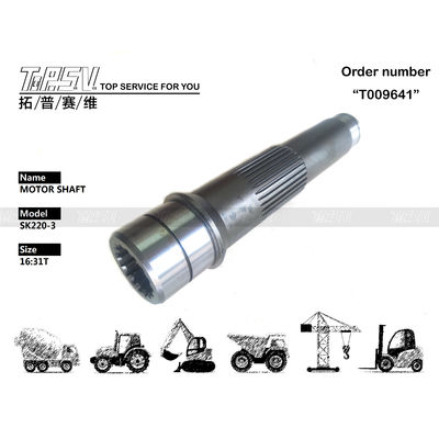 jakość  2441U739S1 Excavator Hydraulic Motor Shaft FOR KOBELCO SK220-3 SK220-4 fabryka