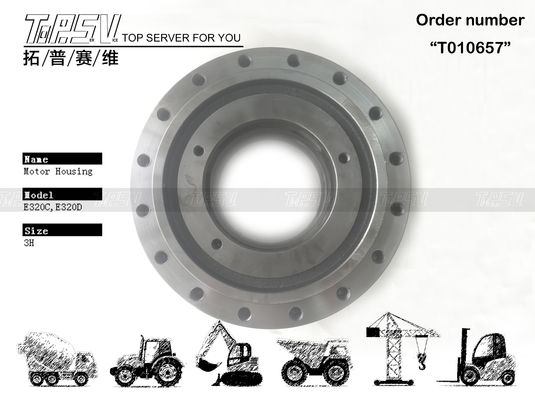 jakość  E320D Excavator Final Drive Parts Black Hub Housing 148-4716 Heat Treatment fabryka