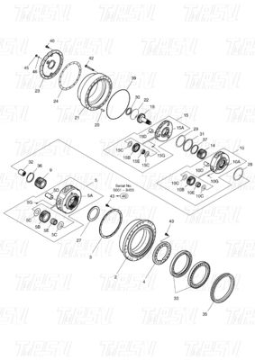 404-00098C 170402-00009 UŻYTKOWANIE W PREZYJEDZeniu DO DOOSAN KATALOG DX300 SOLAR300-5/7