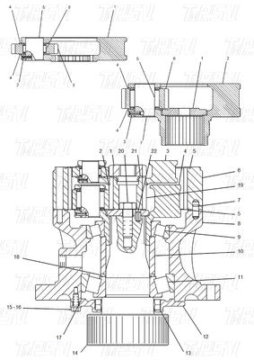 Katalog Bolt-on Design Excavator Swing Drive Parts for CATERPILLAR Excavator Marki i modele 114-8226 E312-A