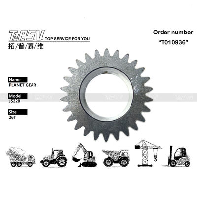 Energetyczne wydobycie okrągły grabarz Planetary Gear JS220 z wysoką wytrzymałością