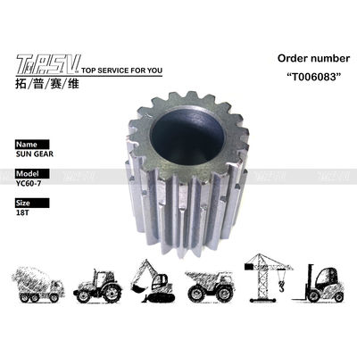 SK55 Excavator Travel 2Stage Custom Final Drive Gears dla łatwej instalacji maszyny