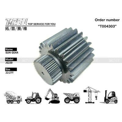 Ekskawator JS220 Części silnika hydraulicznego swingowego 2Stage Zębatki słoneczne 05/903863