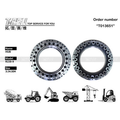 R220-9 Excavator Travel Final Drive Hub 39Q6-42160 z odpornością na roztrzask