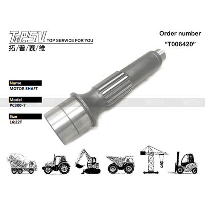 PC300-7 Koparnia Hydrauliczna Motor Wał stalowy dla silnika biegów 708-8H-32120