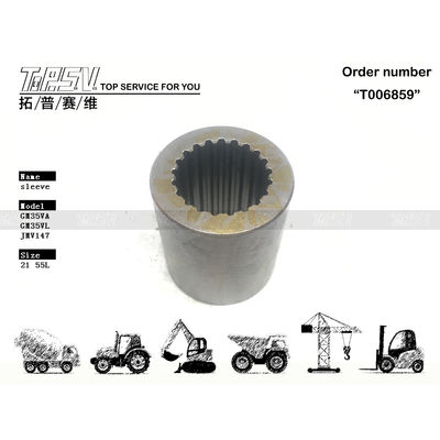 Czarne łączniki pompy hydraulicznej GM35VL dla koparki XKAH-00022