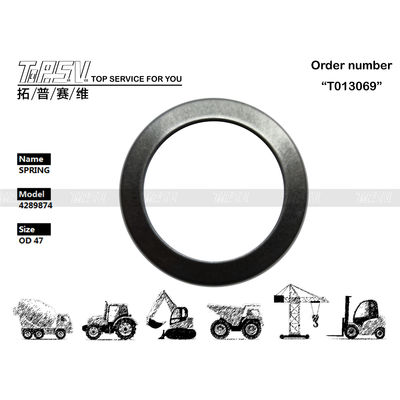 HPK055 4289874 Części kopalni Hydrauliczne pompy Sprężyna dyskowa OD47.5 Czarny