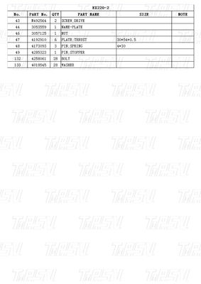 EX220-2 Planetary Reducer Excavator Travel Drive Katalog 9091682 9116394 9116395