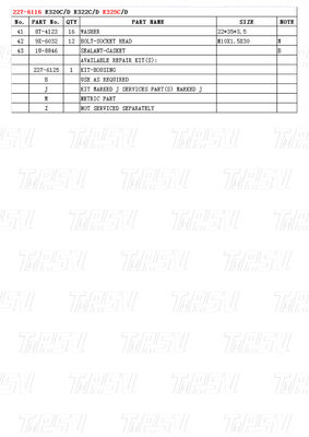 Hydrauliczne napędy hydrauliczne dla koparek 227-6116 E325C Katalog napędu hydraulicznego