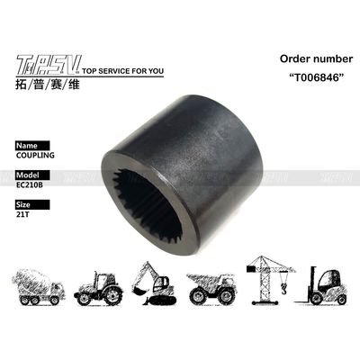 SA7117-30180 EC210B Koparnia silnik hydrauliczny łączenie czarne ze stali