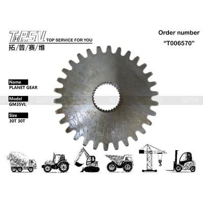 Czarny 133593 SOLAR220 Ekskawator podróżny Planet Gear Reducer Gear Części