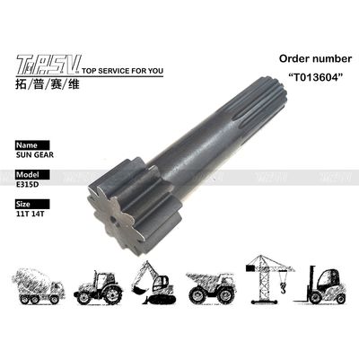 165-5792 Planetary Reducer E315D Excavator Travel 1 Stage Sun Gear Wykonany ze stali Widok obrazu