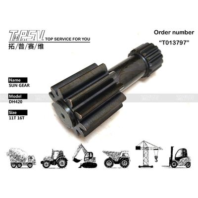 2101-7027A Reduktor planetarny DH420-7 Excavator Travel 1 Stage Sun Gear Reducer części biegów do systemu przesyłowego ekskawatora