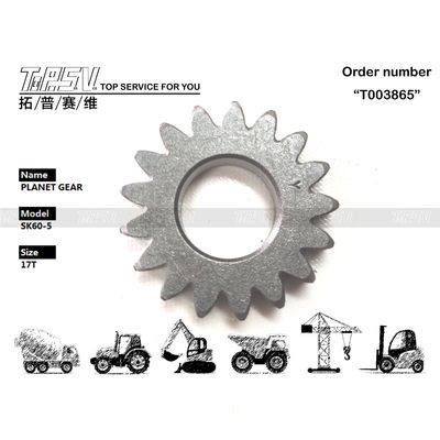 Opakowania transportowe SK60-5 Ekskawator Swing 1 Stage Planetary Gear Do maszyny budowlanej Materiał stalowy
