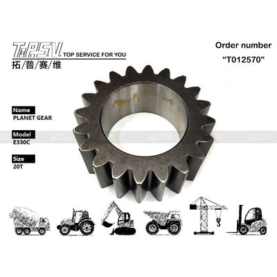 7Y-0663 Niski hałas okrągły E330C Ekskawator podróż 3 stopnie Planetary Gear For Crawler Ekskawator wydajność działania