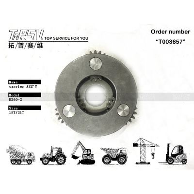 Wyróbki z opakowaniami EX60-2 EX60-3 Ekskawator Swing 1 Stage Carrier Assy