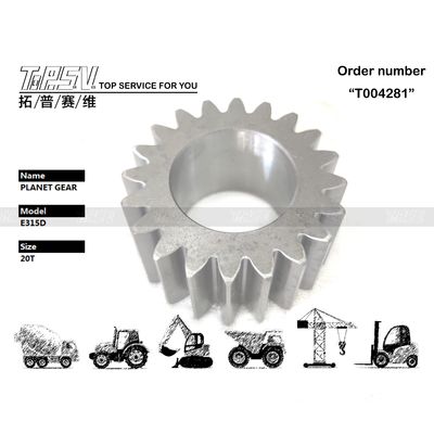 199-4625 Materiał stalowy E315D Ekskavator Swing 2 Stage Planetary Gear Precision Casting or Forging Technique