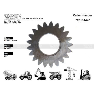 VOE14599948 Opakowania transportowe EC300B Ekskawator Podróż 1 etap Planetary Gear Box wykonany ze stali do zamkniętych torebek w zastosowaniach przemysłowych