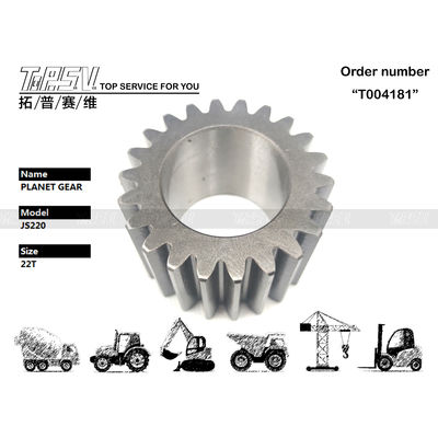 Napęd silnikowy hydrauliczny JS200 Koparka Swing 2 Stage Planet Gear Reducer Części biegów dla niskiego poziomu hałasu i długotrwałej eksploatacji