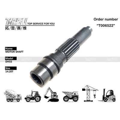 Stalowy TM07VA Excavator Travel Motor Shaft Wysoka precyzja i olej biegów dla łatwej konserwacji