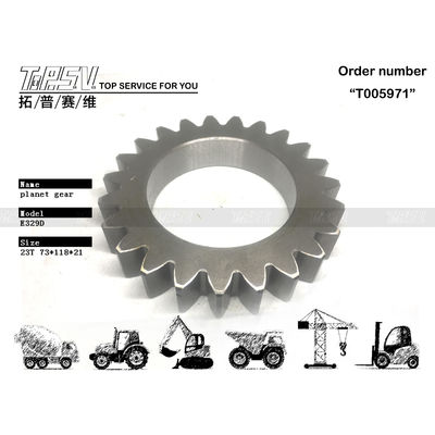 169-5592 Tłuszcze zamknięte Transport Packaging E325C Excavator Travel 2 Stage Planetary Gear with Depend On Packing Type QTY and Gear Meshing