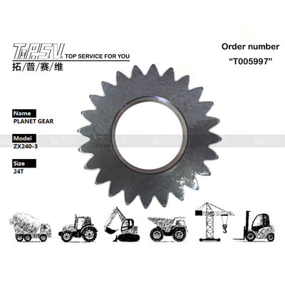 3103052 Instalacja sieci biegów ZX240-3 Excavator Travel 2 Stage Planetary Gear z materiałem stalowym i optymalną liczbą zębów