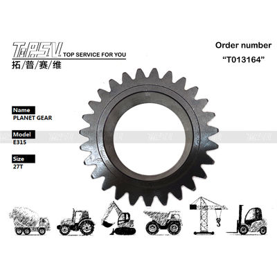 102-6513 Niski poziom hałasu E315 Podróż koparki 3 etapy Planetary Gear Gear Meshing Installacja Stalowy materiał do rekonstrukcji koparki