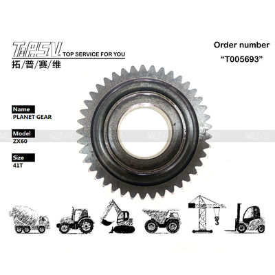 0397813 Niski poziom hałasu Stalowy ZX60 Ekskawator Podróż 1 etap Planetary Gear Box dla zastosowań przemysłowych ciężkich