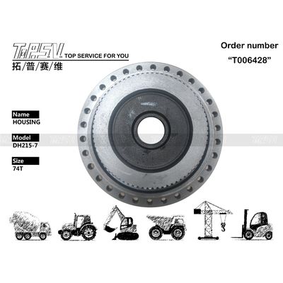 K9007383 Wysoce wytrzymałe obudowy podróży wykopalni DH215-7 dla bezproblemowej podróży