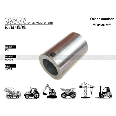 Obsługa cieplna PC40-8 Excavator Travel 2 Stage Gear Pin For Energy Mining And Excavator Transmission System