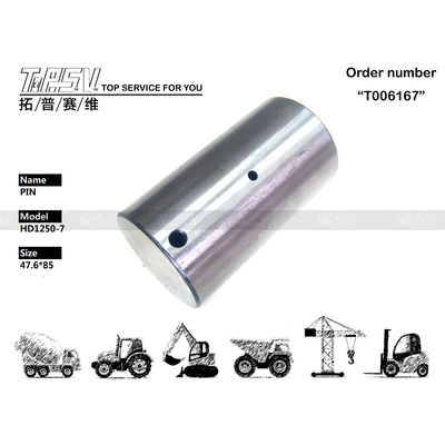 Napęd silnika hydraulicznego HD1250-7 Koparka Przełożenie jezdne 3-stopniowe Kołek dla przenoszenia napędu